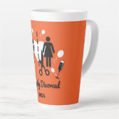 Tasse Latte Drôle Divorce Sympathy Dons (Angle droit)