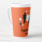 Tasse Latte Drôle Divorce Sympathy Dons (Angle gauche)