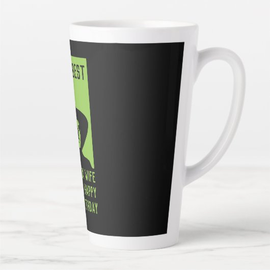 Tasse Latte Drôle Ex Femme Cadfts (Droite)