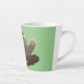 Tasse Latte Drôle gopher de poche creusant dessin dessin de de (Droite)