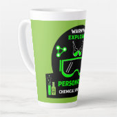 Tasse Latte Drôle Ingénieur Chimique Cadeaux (Angle gauche)