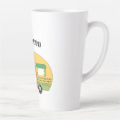 Tasse Latte Drôle Je Dors Autour Du RV (Droite)