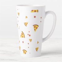 Drôle Motif Minimaliste de Pizza Pepperoni Rétro