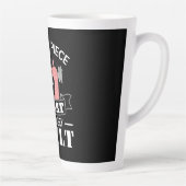 Tasse Latte Drôle Quilters Dons (Droite)