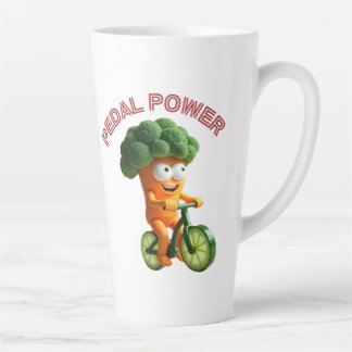 Tasse Latte Drôle Veggie Rider
