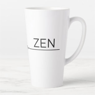 Tasse Latte Du chaos enveloppant à la zenitude