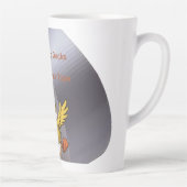 Tasse Latte duck tape sarcasm (Droite)