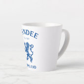 Tasse Latte DUNDEE Écosse (Angle droit)