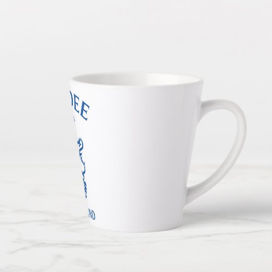 Tasse Latte DUNDEE Écosse (Droite)