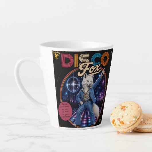 Tasse Latte Duo Disco Fox (En situation)