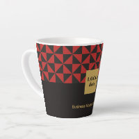 Duo noir et rouge pourpre - Business Logo