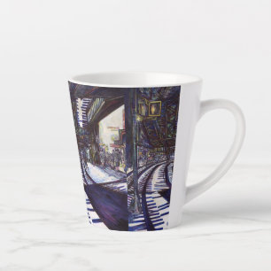 Tasse Latte Dusting the Piano