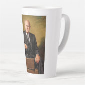 Tasse Latte Dwight Eisenhower Président Portrait de la Maison  (Angle droit)
