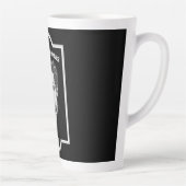 Tasse Latte Dylan Thomas Welsh Poet (Droite)