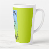 Tasse Latte Dylan Thomas Welsh Poet (Droite)