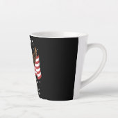 Tasse Latte Eagle and Flag 250 Years of America 1776-2026 (Droite)