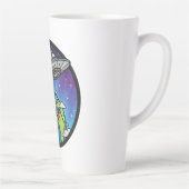 Tasse Latte Earth vs UFO (Droite)