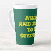 Tasse Latte easily offended (Angle gauche)