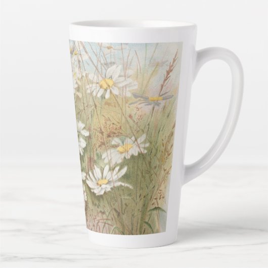 Tasse Latte "Easter Brings the Budding Spring"  (Droite)