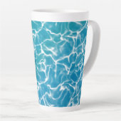 Tasse Latte Eau bleue* (Angle droit)