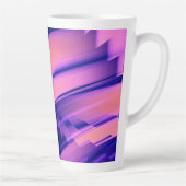 TASSE LATTE EAU DE CHUTE ABSTRAITE (Droite)