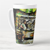 Tasse Latte Éblouissant (Angle gauche)