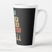 Tasse Latte Échecs - Manger Dormir Échecs Répéter (Droite)