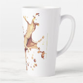 Tasse Latte Éclaboussure de café (Droite)