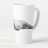 Tasse Latte Éclairage vers le bas, Maison gardée (Angle droit)