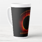 Tasse Latte Éclipse solaire totale (Angle gauche)