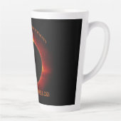 Tasse Latte Éclipse solaire totale (Droite)