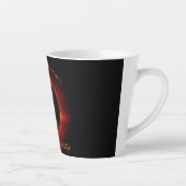 Tasse Latte Éclipse solaire totale (Droite)