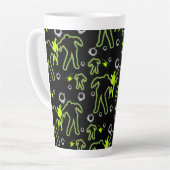 Tasse Latte École de garçons Zombie (Angle gauche)