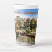 Tasse Latte Écossais uniques Château Eglinton de Montgomery Cl (Devant)