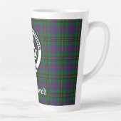 Tasse Latte Ecosse Clan Wood Crest & Tartan (Droite)