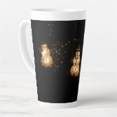Tasse Latte Écran Luminaire Snowman (Angle gauche)