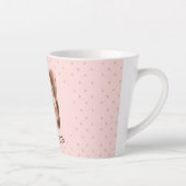 Tasse Latte Écureuil floral (Droite)