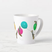 Tasse Latte Écureuils avec Balloons Latte Cup (Angle droit)