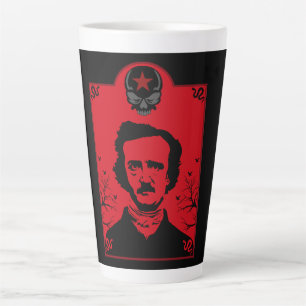 Tasse Latte Edgar Allan Poe Black Raven