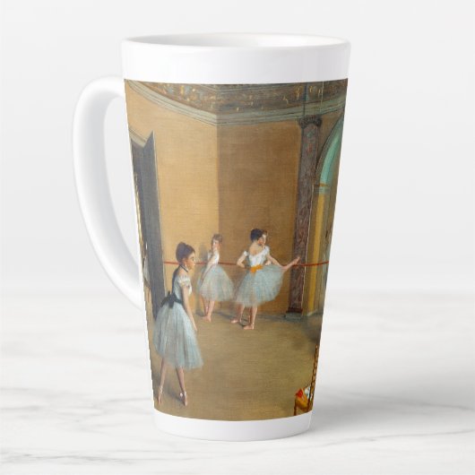 Tasse Latte Edgar Degas Le Foyer de la Danse à l'Opéra (Angle gauche)