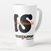 Tasse Latte Éduquer le support de l'avocat...MS (Angle droit)