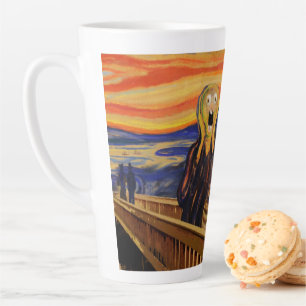 Tasse Latte Edvard Munch Le Cri Affolé