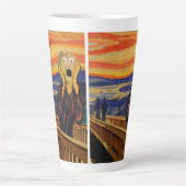 Tasse Latte Edvard Munch Le Cri Affolé (Devant)