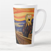 Tasse Latte Edvard Munch Le Cri Affolé (Droite)