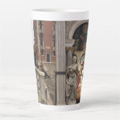 Tasse Latte ÉGLISE DE VENISE, GAUZE COMME LE Voile DE Marbre, (Devant)