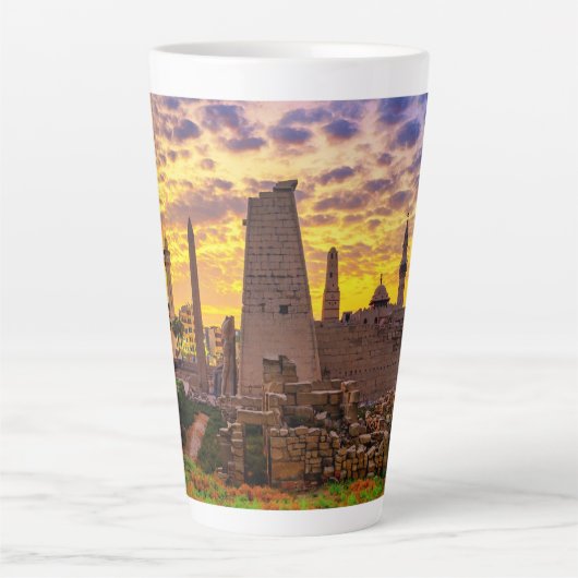 Tasse Latte Égypte (Devant)