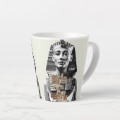 Tasse Latte Egyptian art #civilization  (Angle droit)