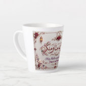 Tasse Latte Eid greeting (Angle gauche)