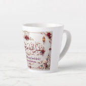 Tasse Latte Eid greeting (Angle droit)