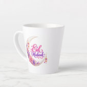 Tasse Latte Eid Moubarak (Angle gauche)